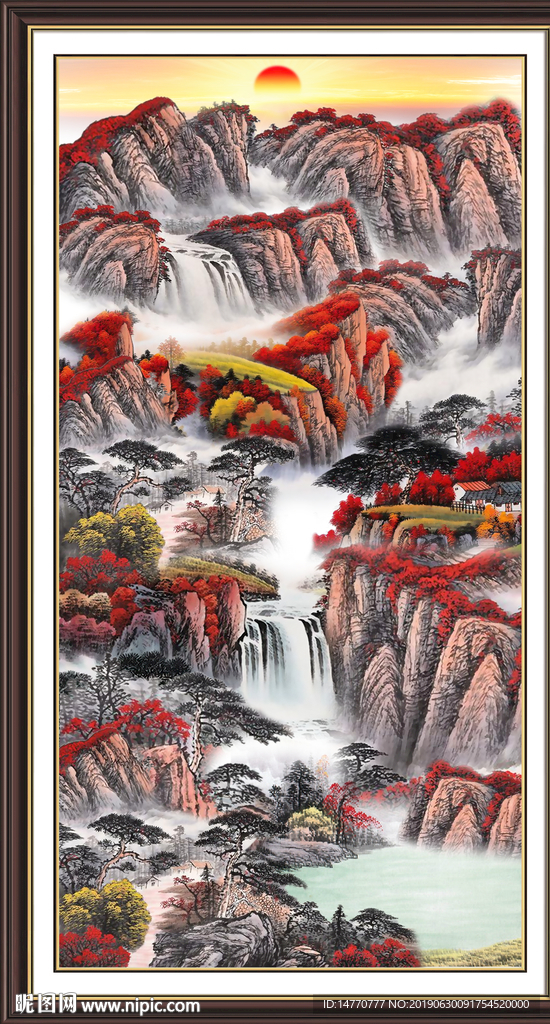 万山红遍