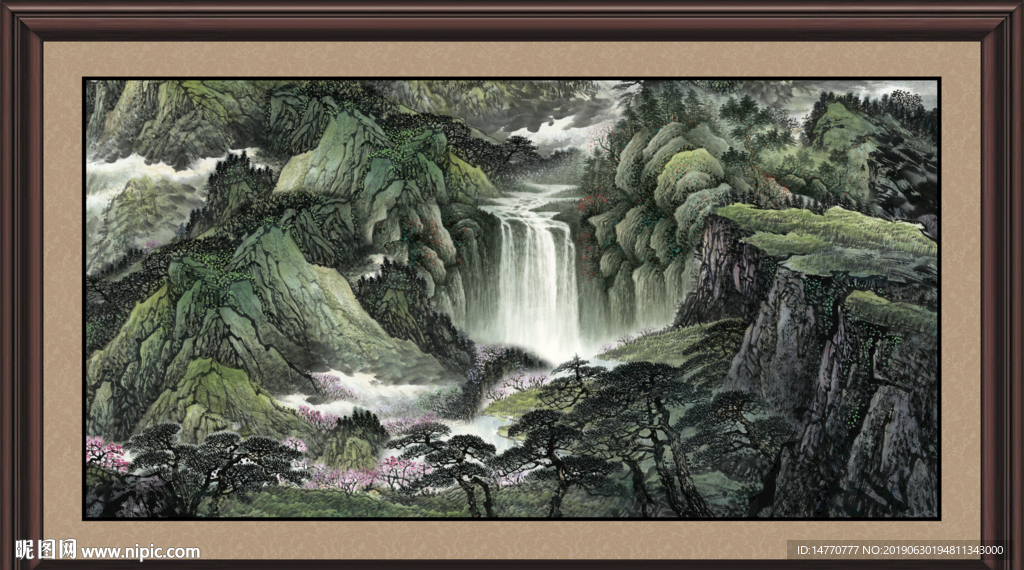 国画山水