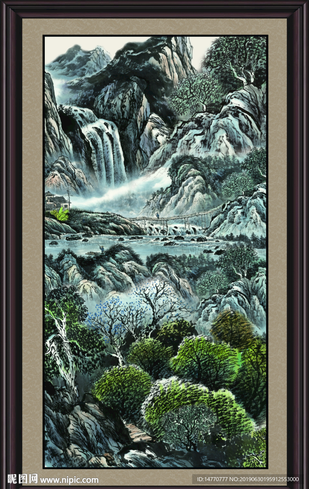 黄山国画