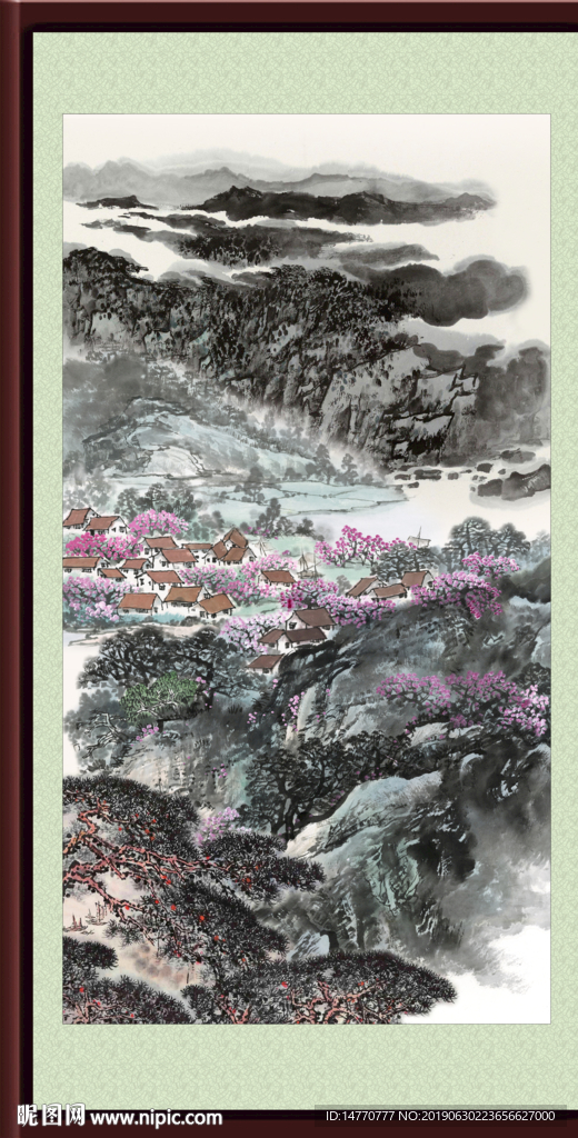 黄山国画