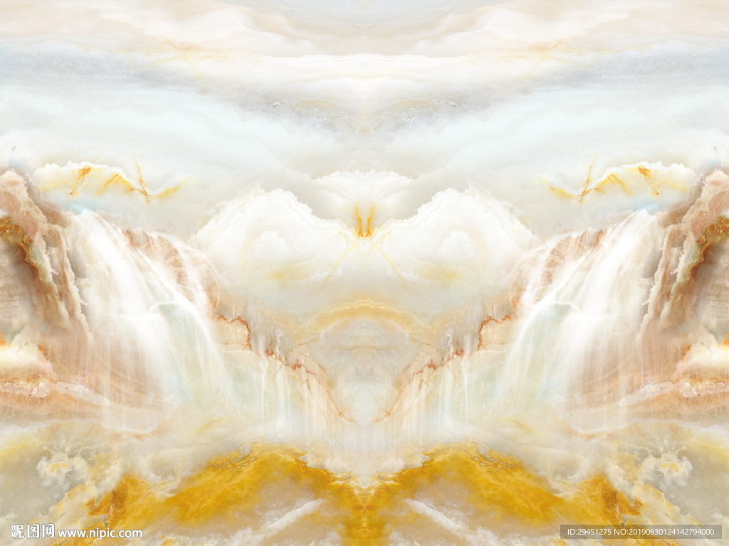 大理石流水生财