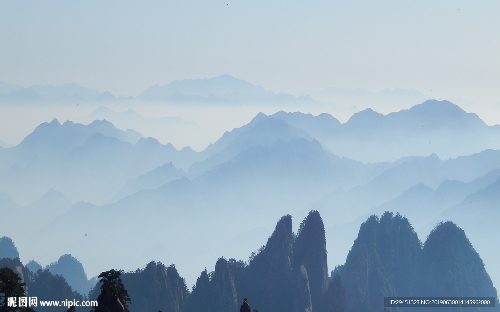 山水情群山