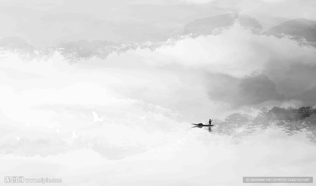 新中式山