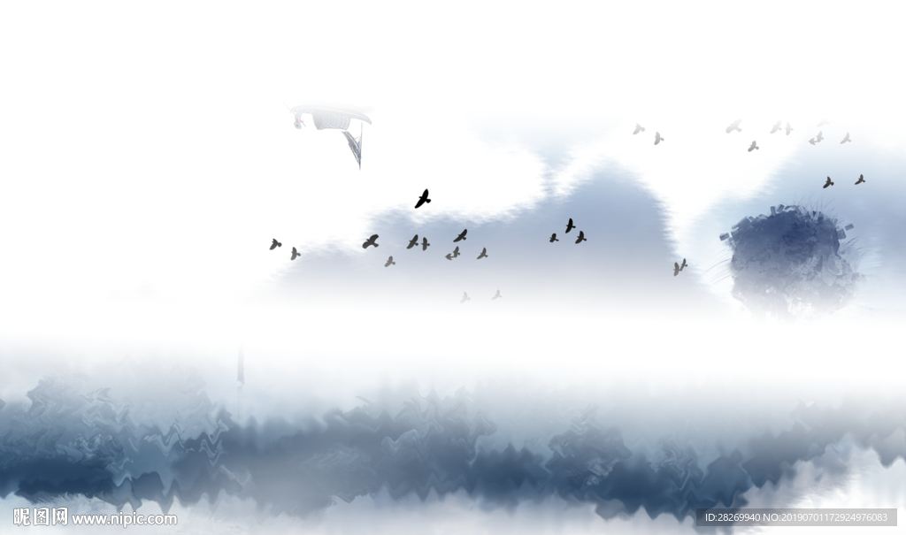 水墨画