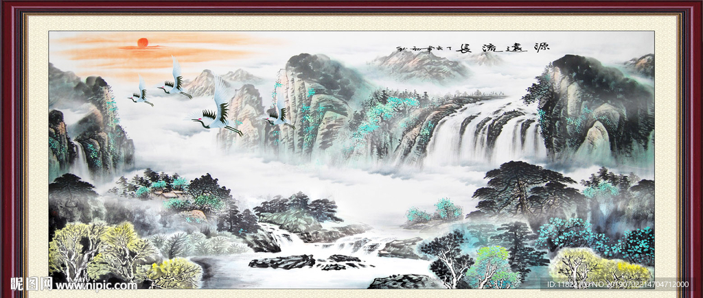 山水装饰画