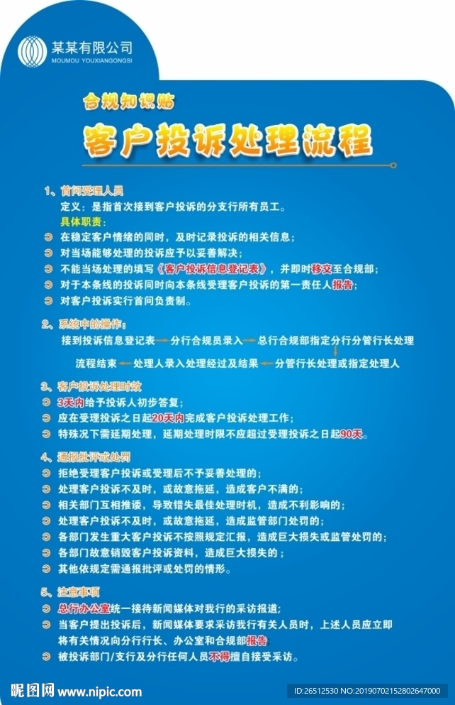 客户投诉处理流程