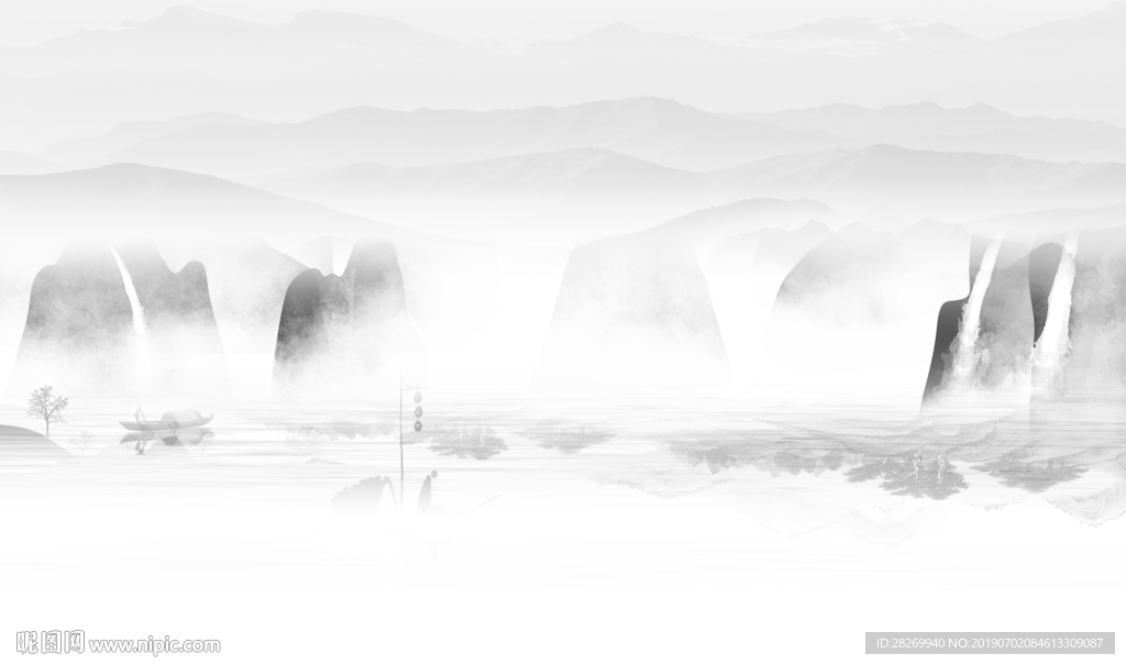 水墨山水