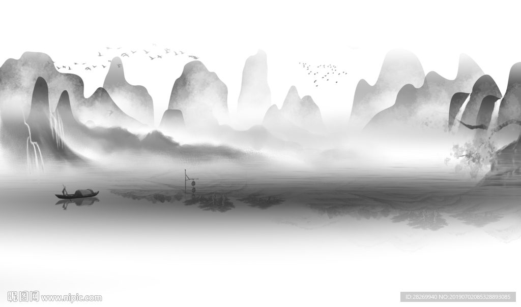 水墨山水
