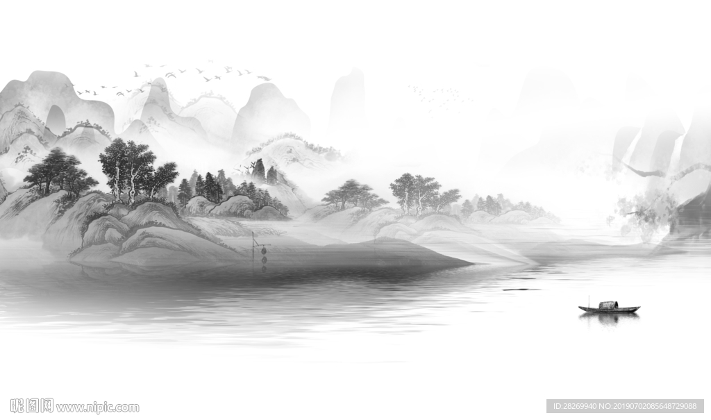 水墨山水