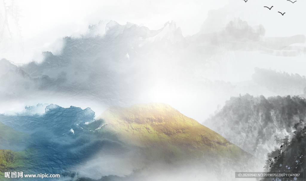 水墨画