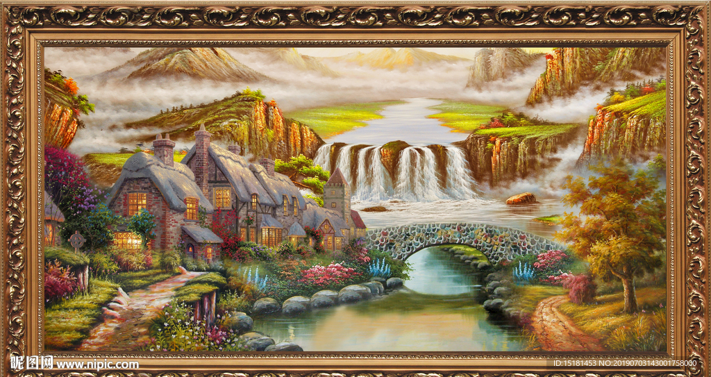 风景油画