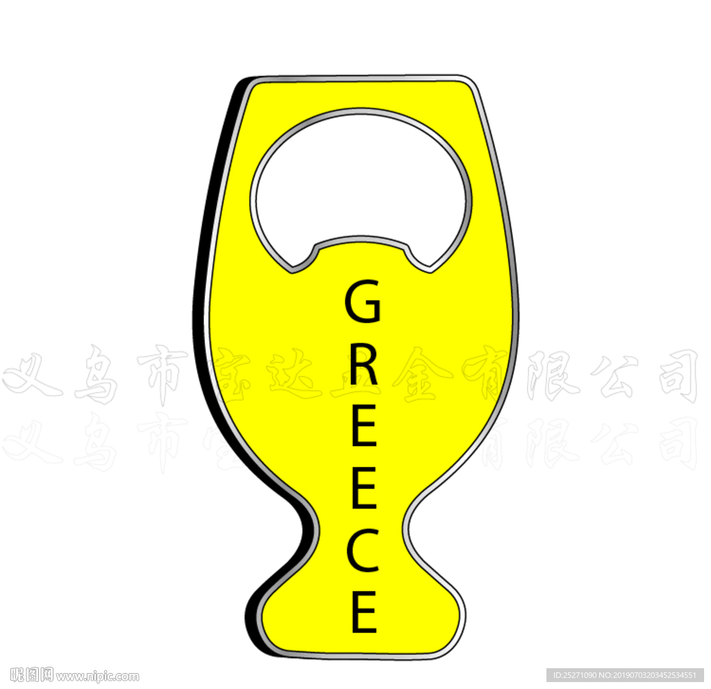 希腊旅游纪念品钥匙扣