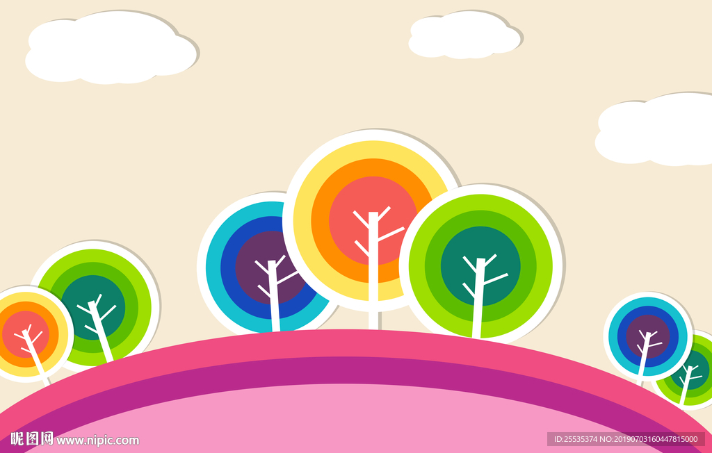 幼儿园PPT背景图