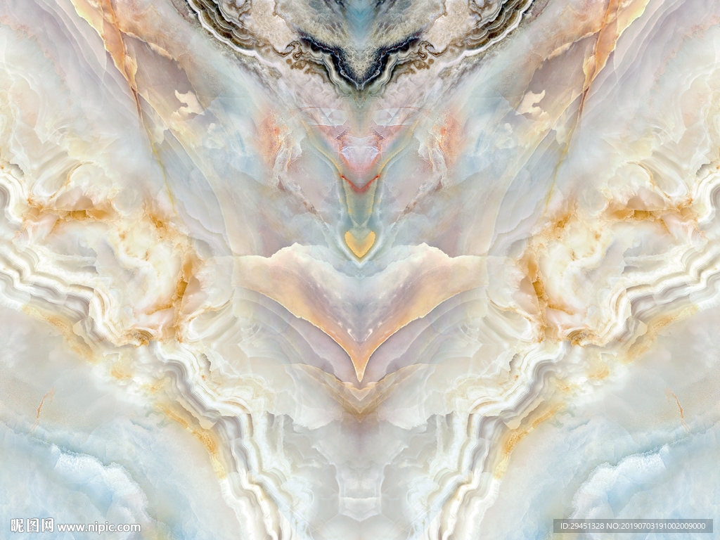 简约大理石对拼石材背景墙