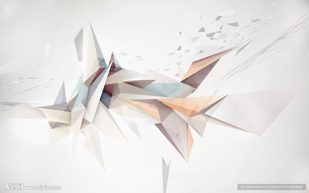 几何背景墙TIF合层