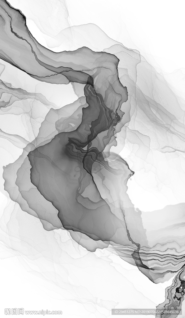 合层TIF山水玄关画