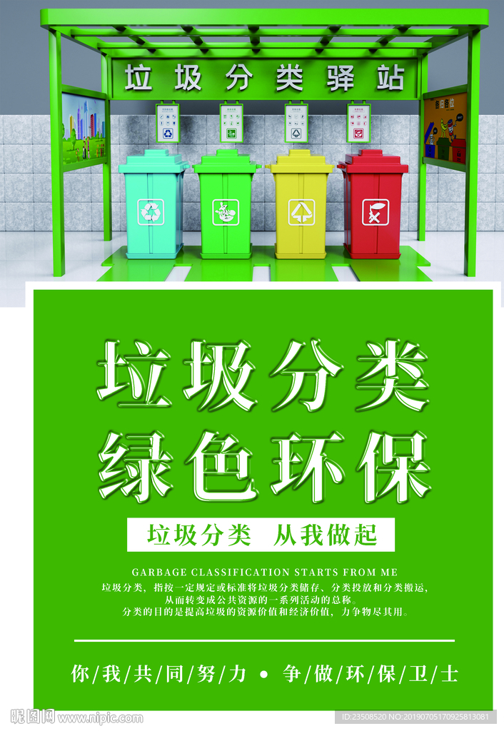 垃圾分类海报