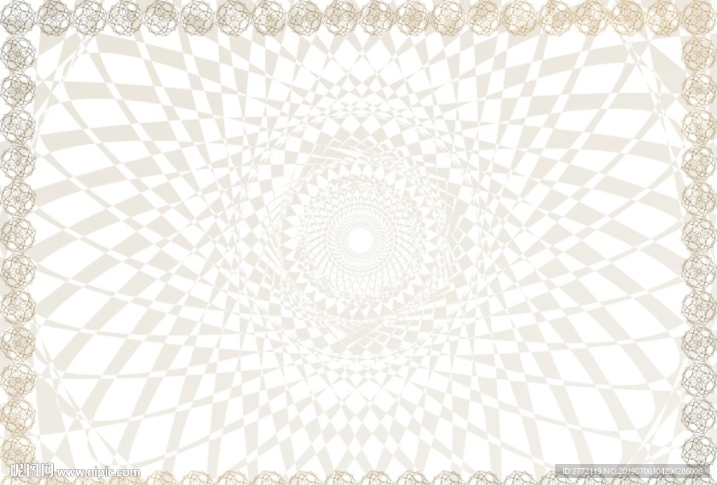 浅啡渐变 加盟证书纹