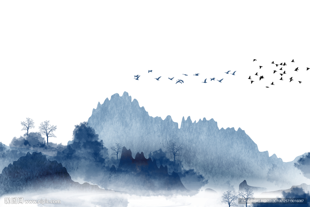 中式背景