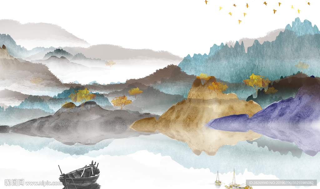 中式背景
