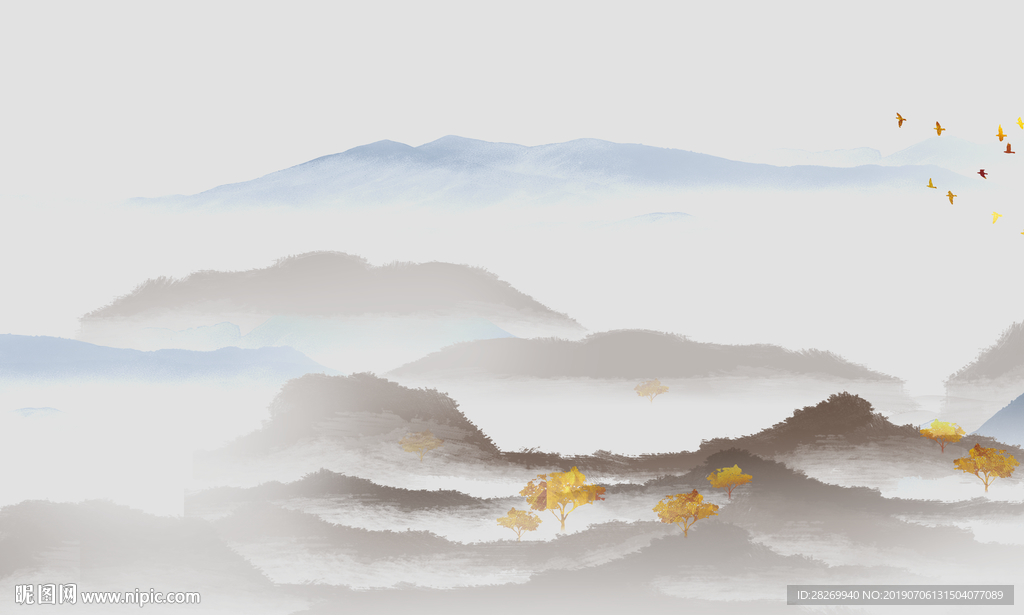 中式背景墙