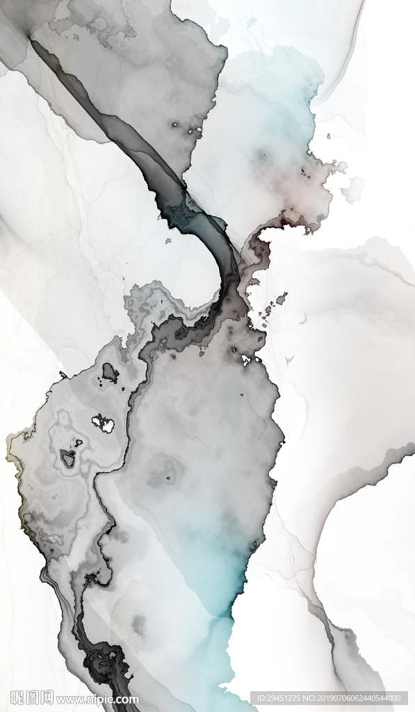 灰色玄关山水TIF合层