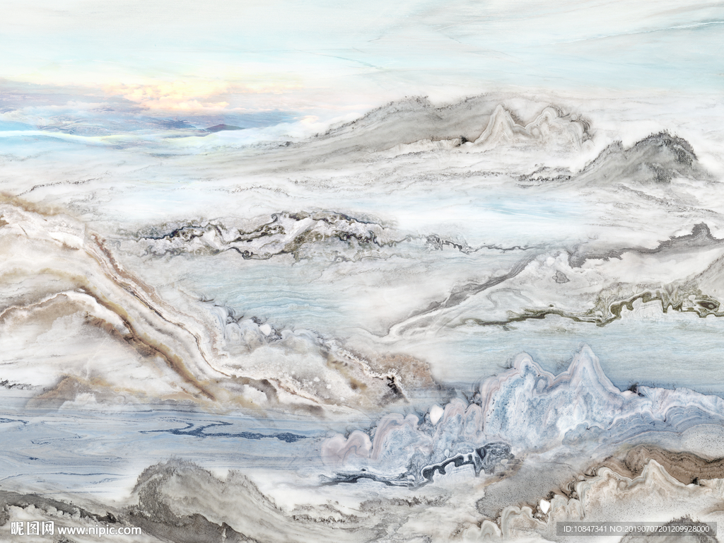 高温烧背景墙 TIF合层 石纹