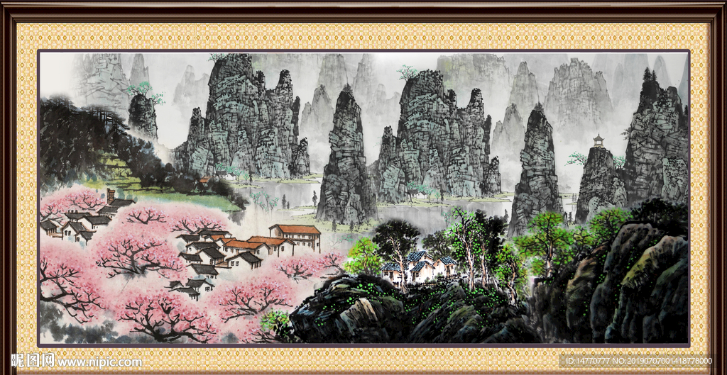 黄山国画