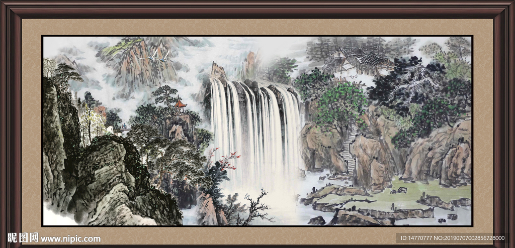 山水风景图