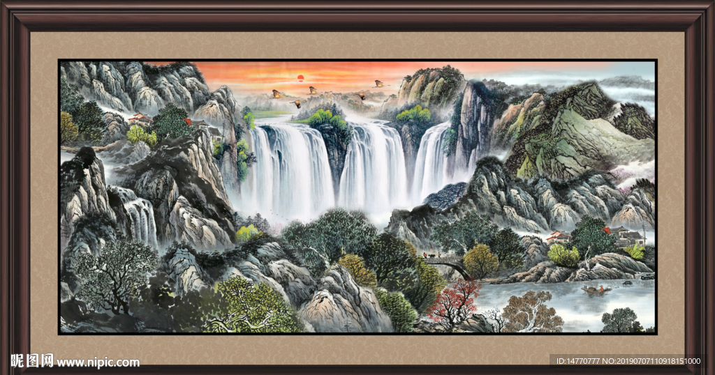 山水画
