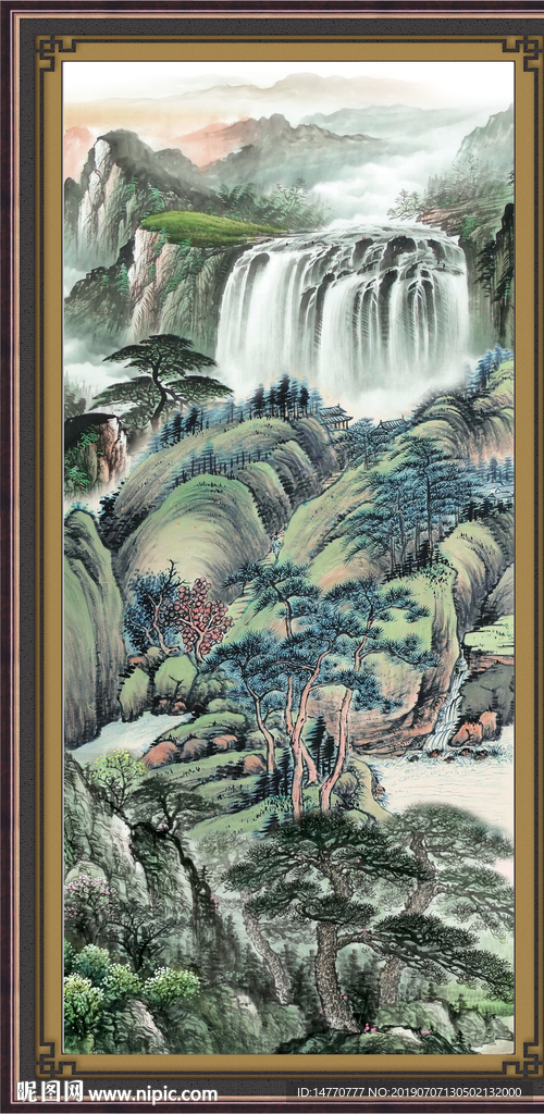 国画山水