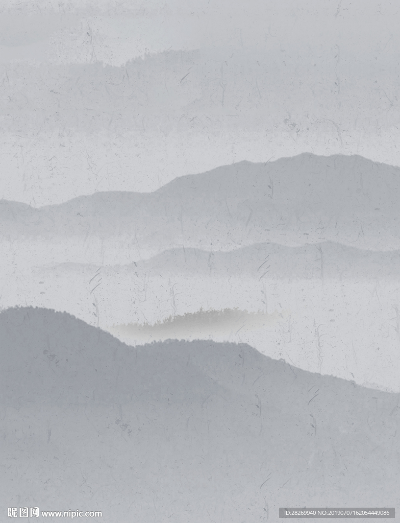 抽象山水