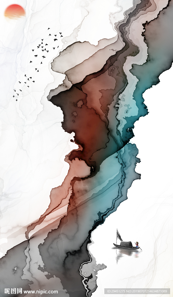 家居线条意境画 TIF分层