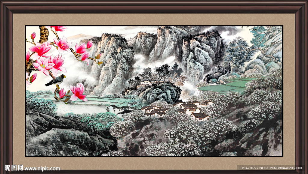 国画风景