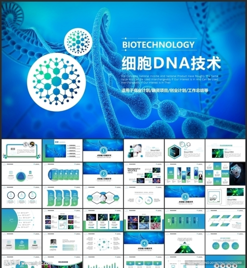 生物DNA医疗研究PPT