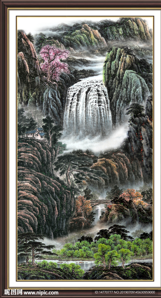 山水风景图