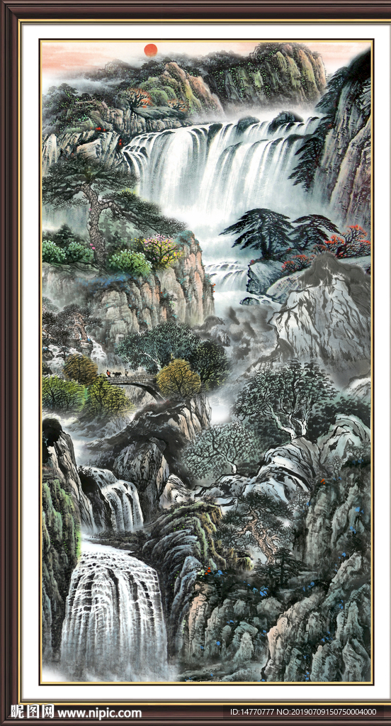 山水风景图