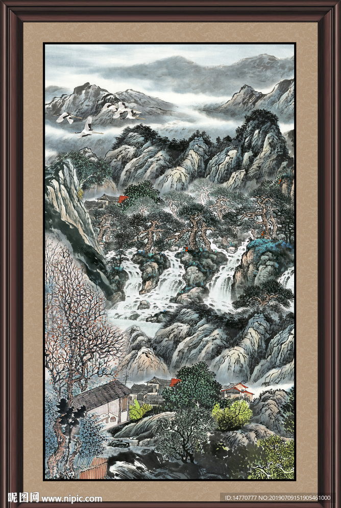 国画山水