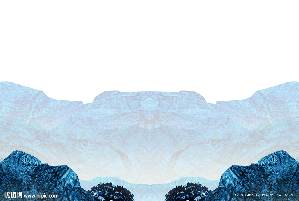 山水背景墙