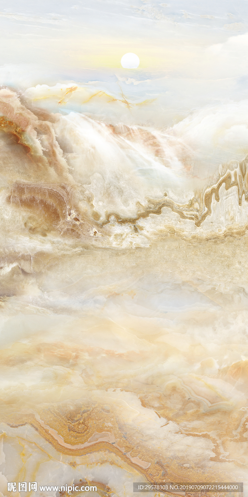 超清电视背景 石材TIF合层