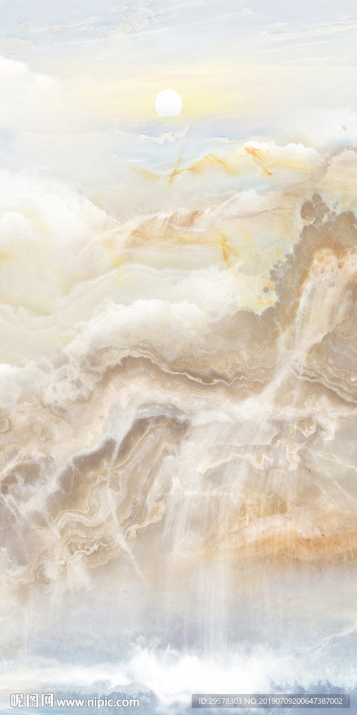 玄关玉石背景 石材TIF合层