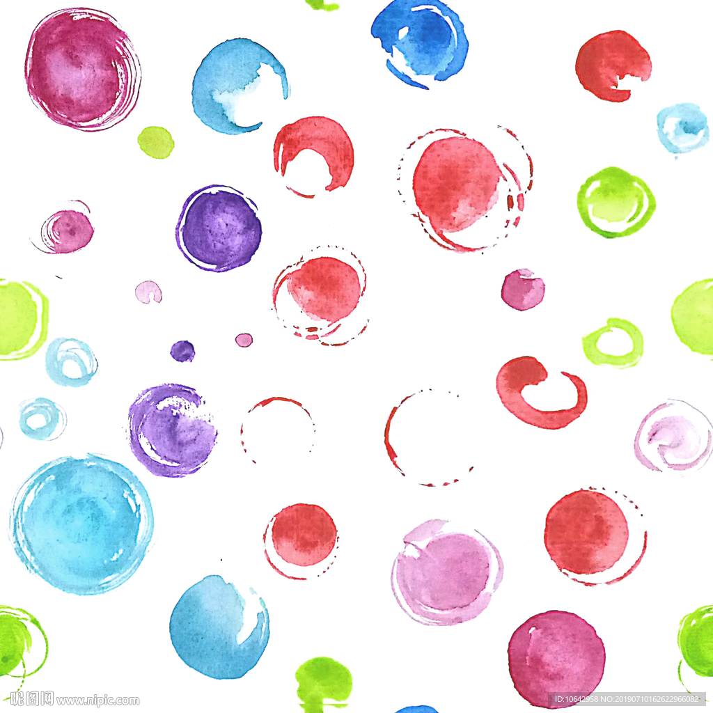 五彩斑斓的气泡水泡彩色泡泡图片_装饰图案_设计元素-图行天下素材网