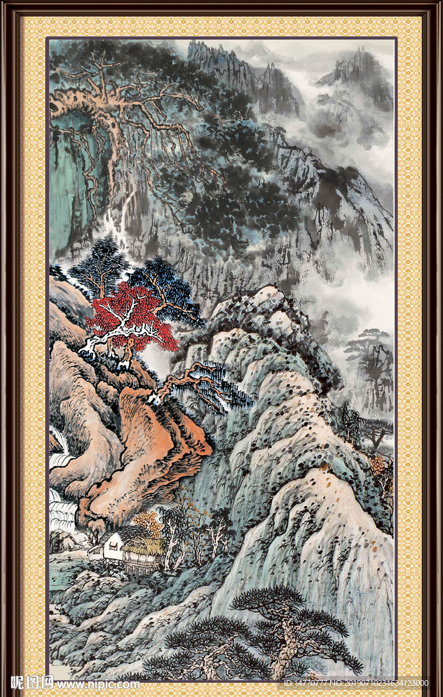 巨幅山水