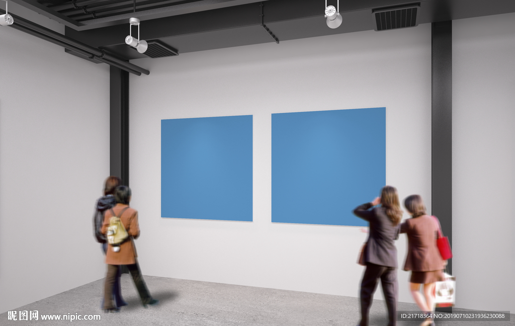室内画展样机