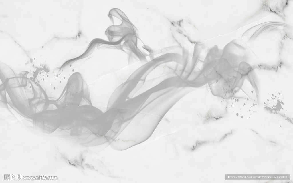 烟雾爵士白 高清TIF分层