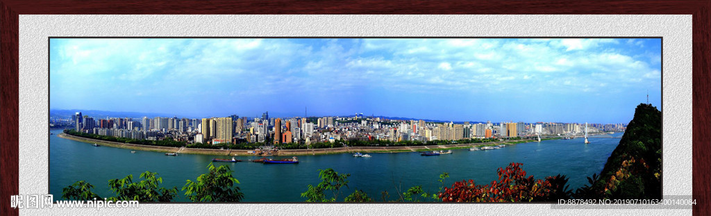宜昌市全景图