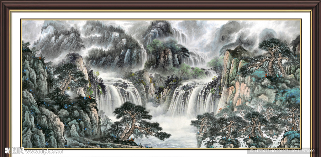 国画风景