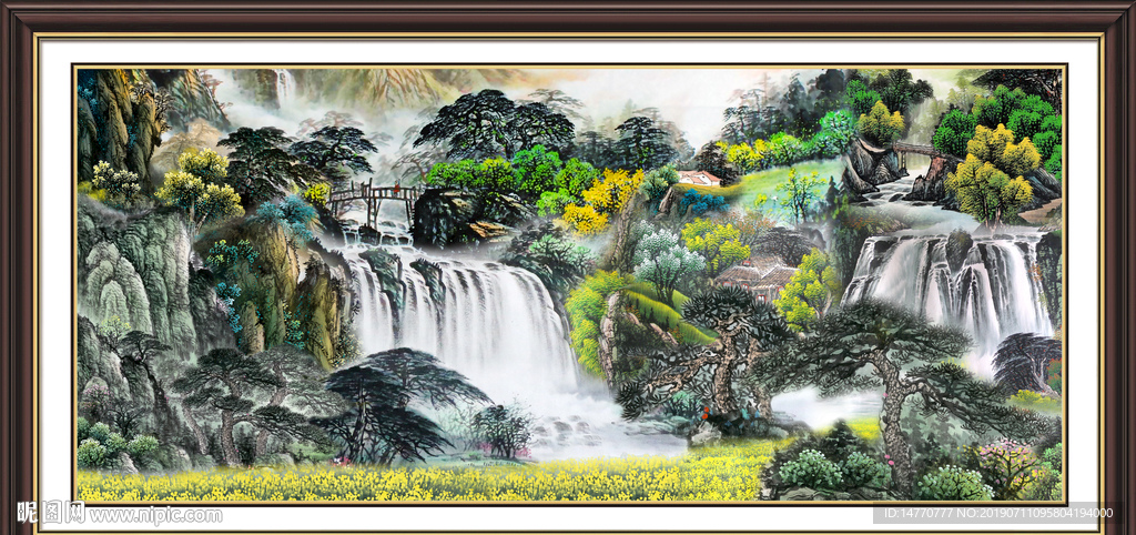 山水画