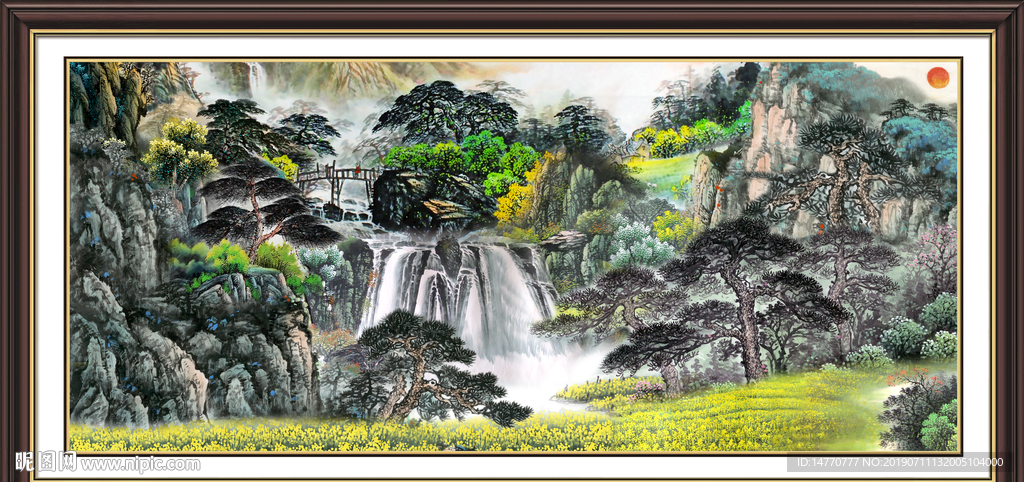 国画风景