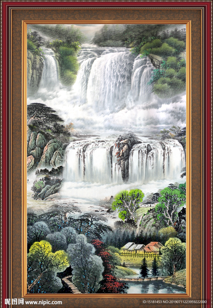 山水风景图